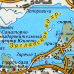 Карта глубин минского моря