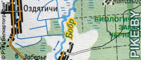 Река Бобр — 124 км рыбалки