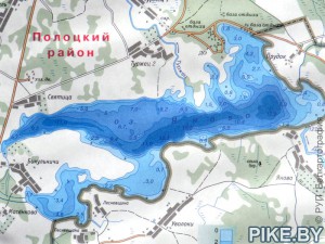 Яново озеро карта