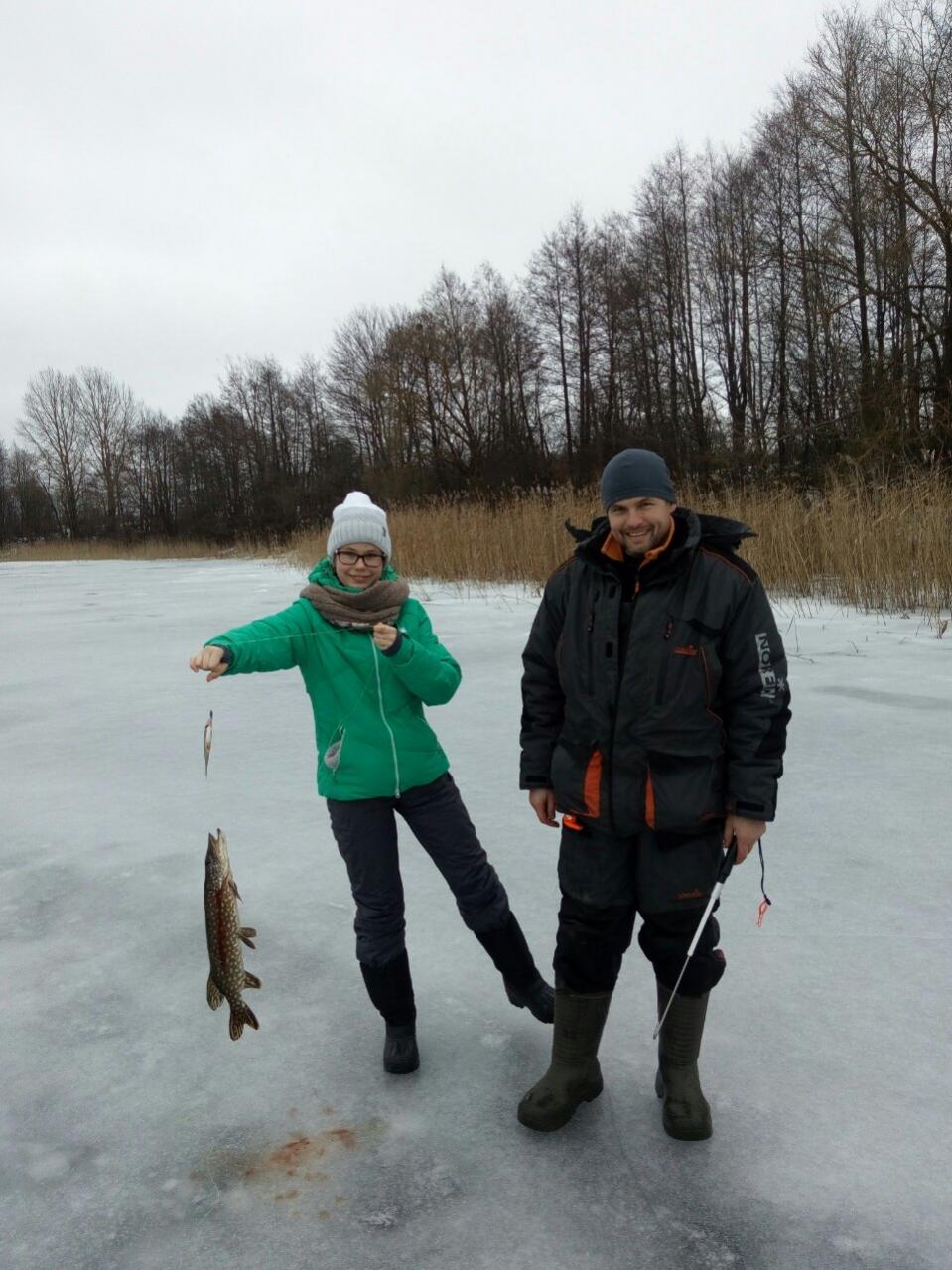  Отдыхали с семьями 18-19 февраля на Высоком в ... | Отчеты о рыбалке в Беларуси