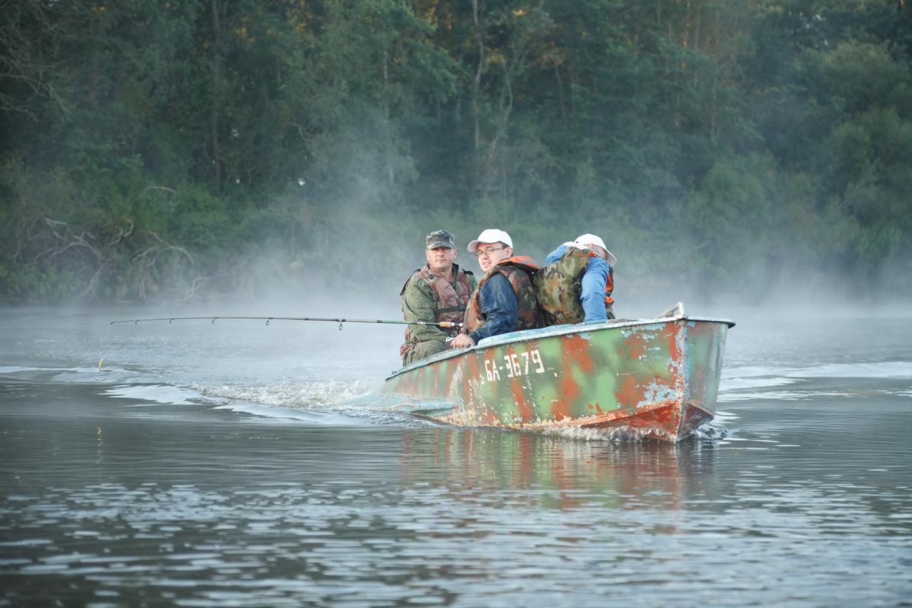  Первый раз друзья вытянули на Припять за рыбкой ... | Отчеты о рыбалке в Беларуси
